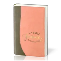BIBLE SEGOND 1910 FEMME A SON ECOUTE SOUPLE SABLE ET PAMPLEMOUSSE (NVLLE EDITION)