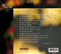 AVEC DES CRIS DE JOIE 16 CD - QUE MON AME VIVE