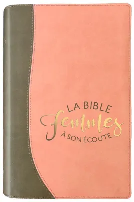 BIBLE SEGOND 1910 FEMME A SON ECOUTE SOUPLE SABLE ET PAMPLEMOUSSE (NVLLE EDITION)