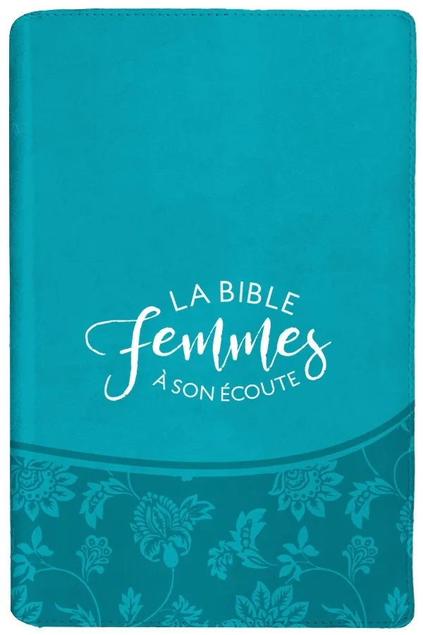 BIBLE SEGOND 1910 FEMME A SON ECOUTE SOUPLE TURQUOISE (NVLLE EDITION)