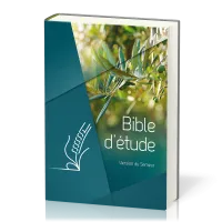 BIBLE SEMEUR 2015 ETUDE RIGIDE VERTE OLIVIER TRANCHES BLANCHES