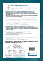 BIBLE SEMEUR 2015 ETUDE RIGIDE VERTE OLIVIER TRANCHES BLANCHES