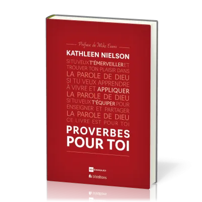 PROVERBES POUR TOI (VERSION RELIEE)