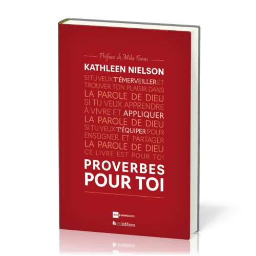 PROVERBES POUR TOI (VERSION RELIEE)