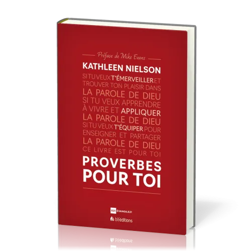 PROVERBES POUR TOI (VERSION RELIEE)