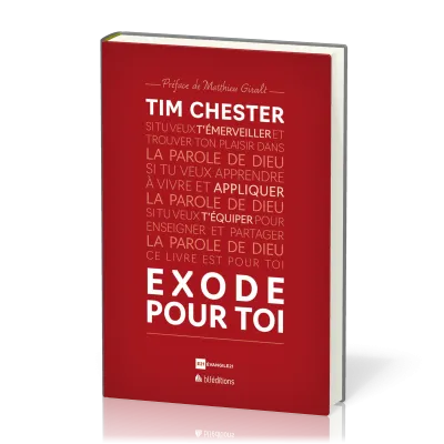 EXODE POUR TOI (VERSION RELIEE)