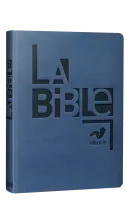 BIBLE PAROLE DE VIE COMPACT SEMI-RIGIDE SIMILICUIR BLEU