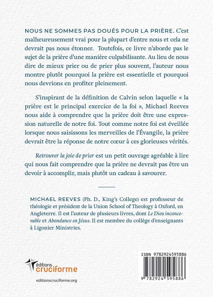 RETROUVER LA JOIE DE PRIER