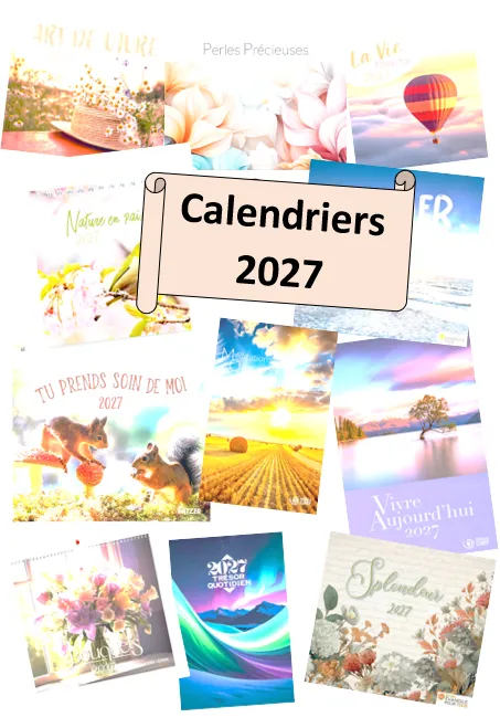  Les calendriers 2027 
 sont arrivés ! 
